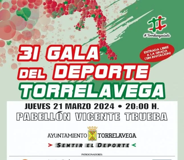  Nominados de la XXXI Gala del Deporte de Torrelavega