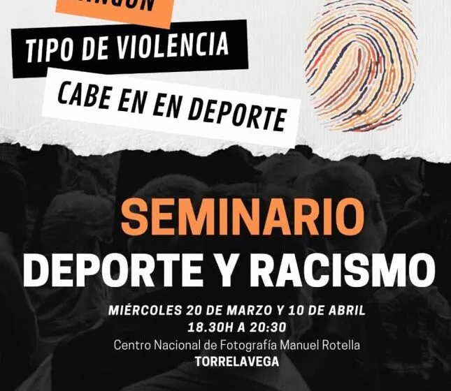 Torrelavega acoge el seminario ‘Deporte y Racismo. Ningún tipo de violencia cabe en el deporte’