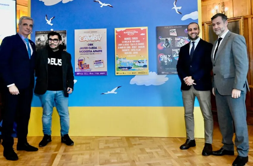  Santander celebrará del 23 al 27 de julio el ciclo ‘Magdalena En Vivo’