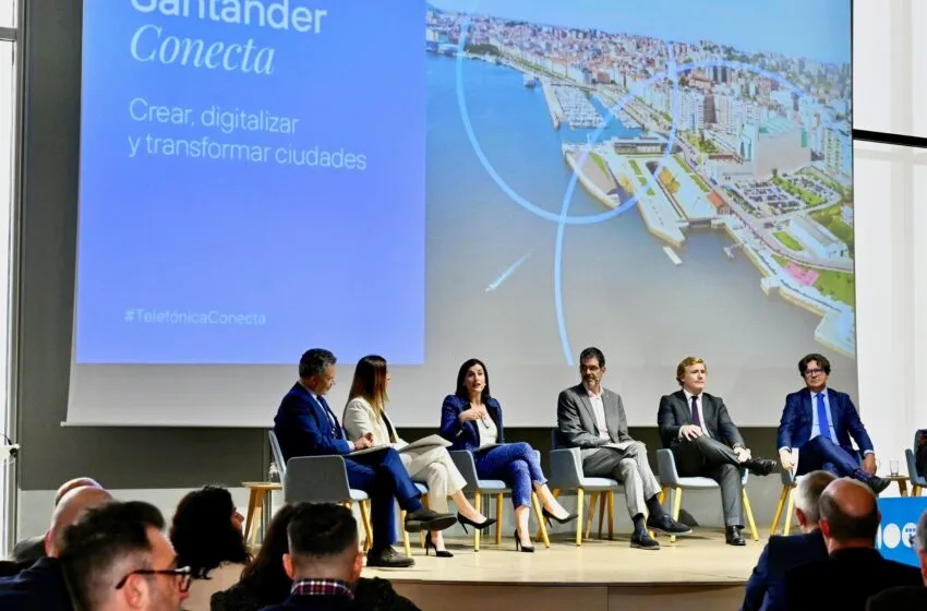  Gema Igual asegura que Santander será una ciudad más humana y sostenible gracias a la tecnología