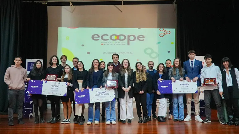  ‘ECOOPE Cantabria’ premia al IES Villajunco como mejor proyecto de emprendimiento cooperativo