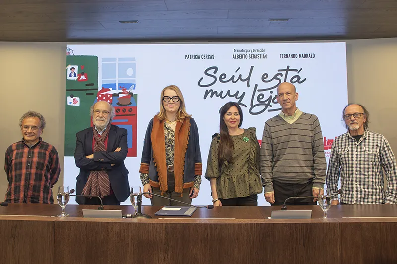  El Palacio de Festivales acoge mañana el estreno de ‘Seúl está muy lejos’, de la compañía cántabra La Machina Teatro