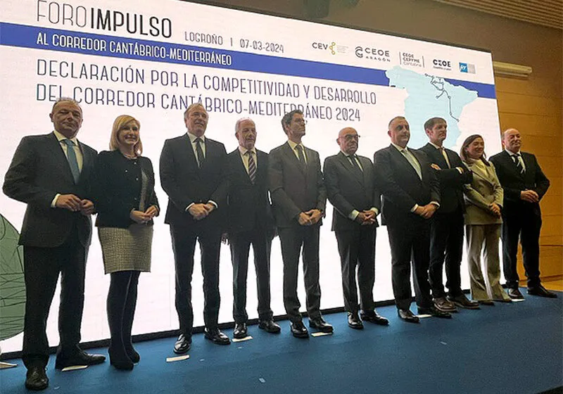 Noticias de Cantabria | El Cántabro | Cantabria y otras cuatro autonomías se unen para exigir que el Corredor Cantábrico-Mediterráneo se incorpore a la red de transporte europea