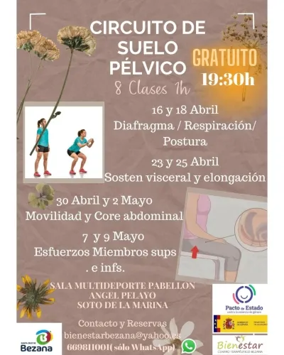 Noticias de Cantabria | El Cántabro | El Ayuntamiento organiza un circuito gratuito de suelo pélvico