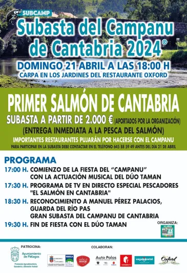 Noticias de Cantabria | El Cántabro | Piélagos acogerá este domingo, 21 de abril, la subasta del Campanu de Cantabria 2024