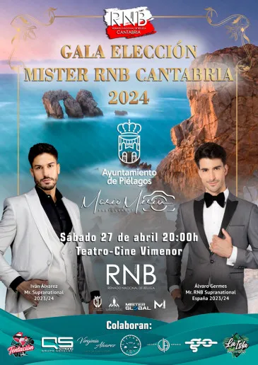 Las oficinas municipales repartirán invitaciones para la Gala de Míster RNB Cantabria que se celebrará este sábado en el Teatro Vimenor