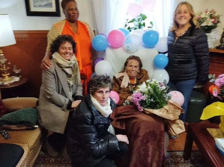 Noticias de Cantabria | El Cántabro | Ana Gutiérrez Saro, vecina de Santa María de Cayón, cumple cien años