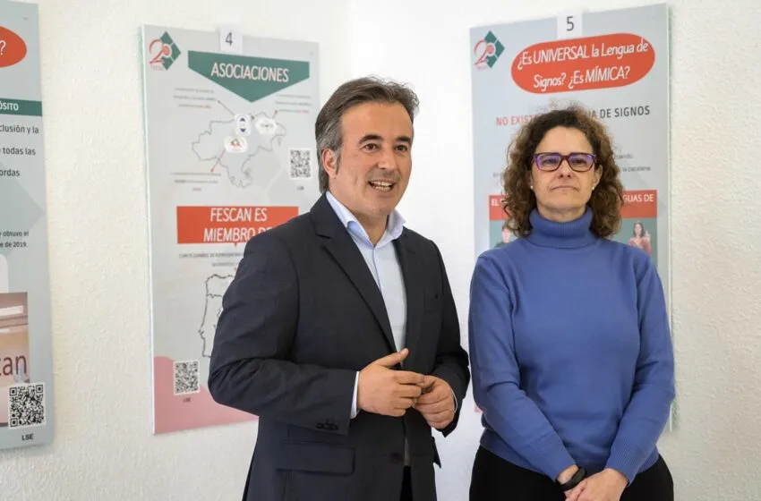  El Ayuntamiento de Camargo colabora con FESCAN para sensibilizar a la población sobre la comunidad sorda