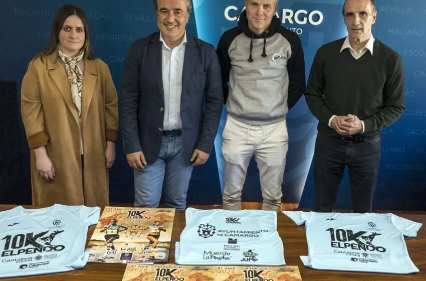 Camargo promoverá que la prueba deportiva 10K El Pendo pase a ser considerada Campeonato de España