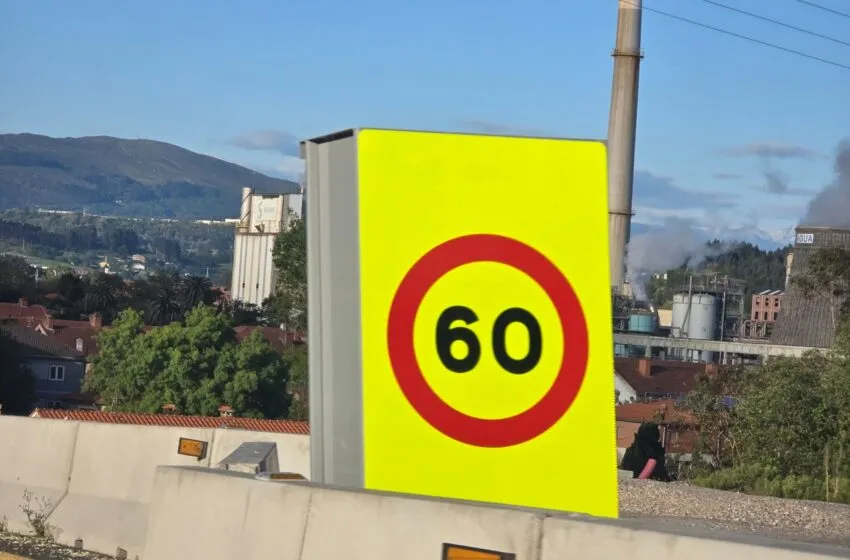 Noticias de Cantabria | El Cántabro | En la autovía A-67, se han instalado tanto una señal de prohibición como un radar fijo.
