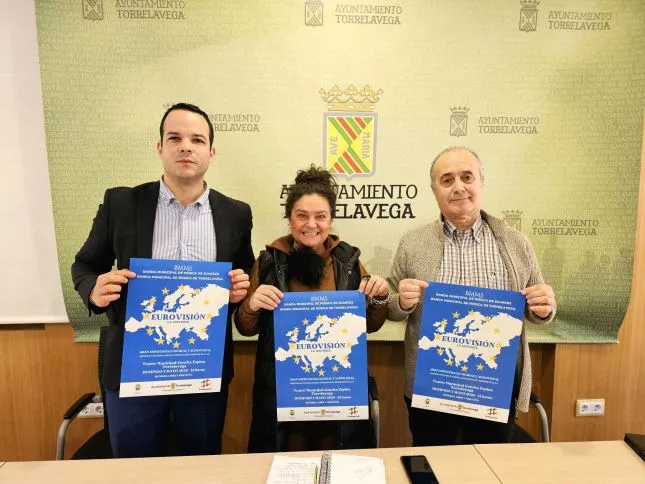  Las Bandas Municipales de Música de Torrelavega y Suances presentan el espectáculo ‘Eurovisión La Historia’