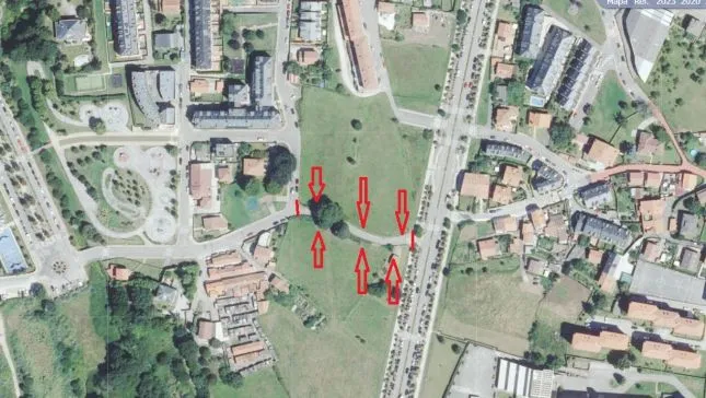  Corte de tráfico por las obras de urbanización de El Valle