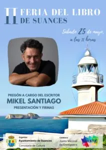 Noticias de Cantabria | El Cántabro | El escritor Mikel Santiago será el pregonero de la II Feria del Libro de Suances