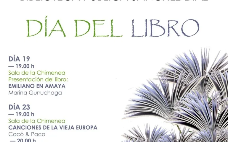 La Biblioteca Sánchez Díaz abre mañana el calendario de actividades para conmemorar el Dia del Libro
