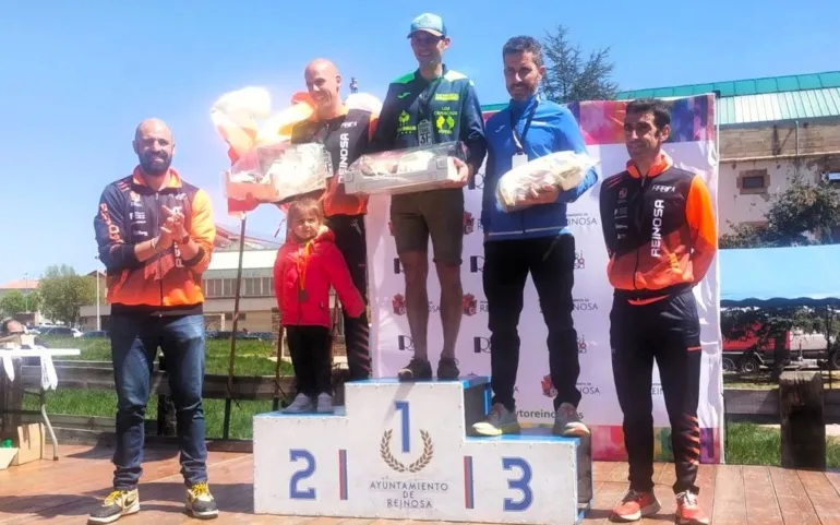 Víctor Garcia y Begoña Gómez se imponen en el Trail 3 Fuentes