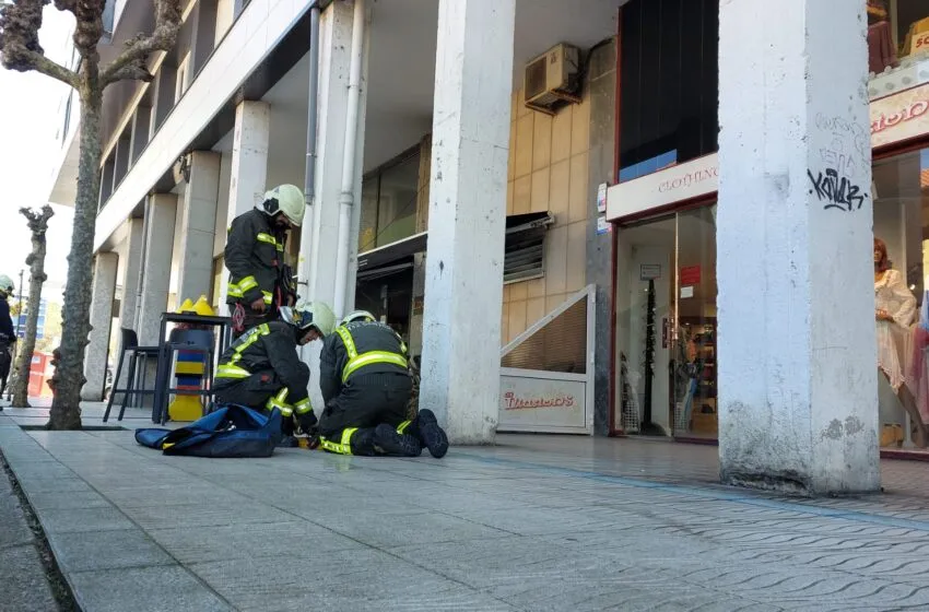 Dos heridos en el incendio de un local hostelero de Laredo