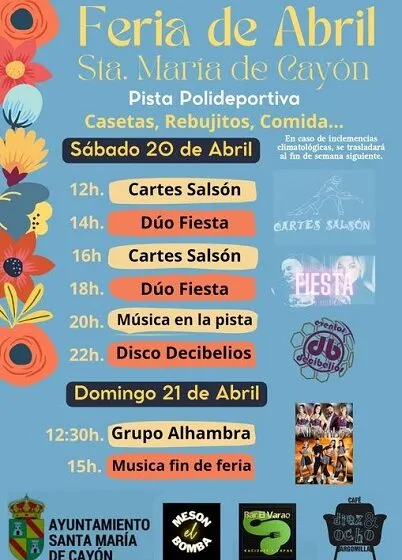 Nuevas emociones en la Feria de Abril de Santa María de Cayón