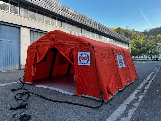 Noticias de Cantabria | El Cántabro | Protección Civil de Santander se dota de un hospital de campaña