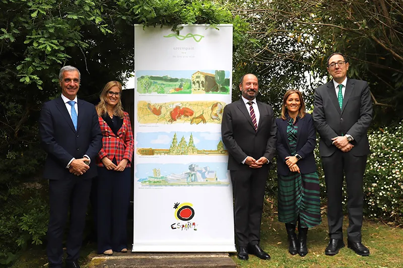 Noticias de Cantabria | El Cántabro | Cantabria y sus socios de la España Verde se comprometen a internacionalizar la marca y promocionar el ecoturismo