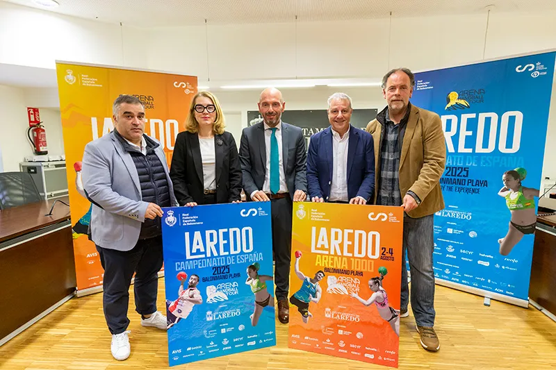  Laredo acogerá el Campeonato de España de Balonmano Playa en 2025