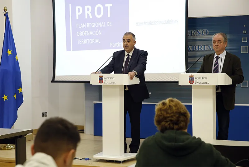 Noticias de Cantabria | El Cántabro | Roberto Media confirma su compromiso para que el PROT esté aprobado "al final de la legislatura"