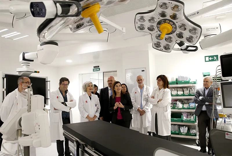  Valdecilla incorpora su primer quirófano híbrido que combina «lo más puntero» de la cirugía con la tecnología más innovadora en diagnóstico por imagen