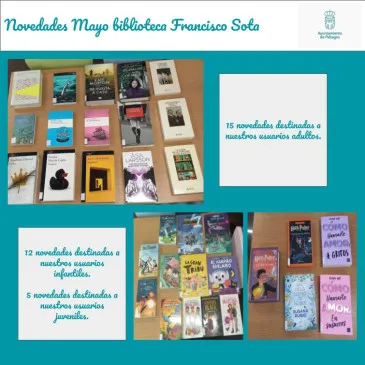 Noticias de Cantabria | El Cántabro | Más de una treintena de novedades llega en mayo a las estanterías de la Biblioteca municipal de Renedo
