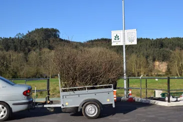  MARE informa de las nuevas condiciones de uso del punto de limpio de Quijano para los residuos de poda, jardinería, material de obra y demolición