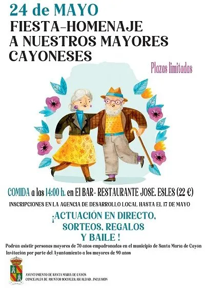 Noticias de Cantabria | El Cántabro | Santa María de Cayón rinde homenaje a los mayores con una fiesta el 24 de mayo