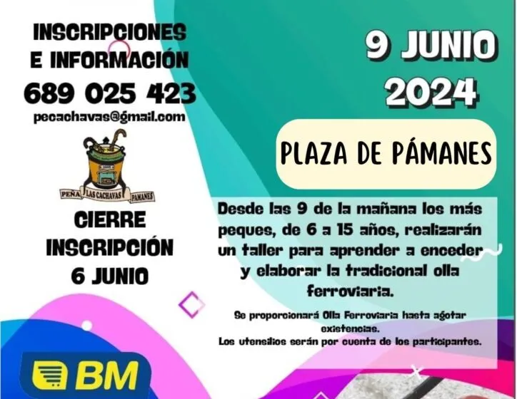 Calendario de eventos para el mes de junio