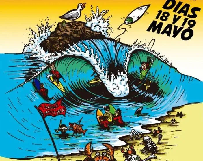 La playa de Ris acoge este fin de semana el Campeonato Regional de Surf Ris 2024