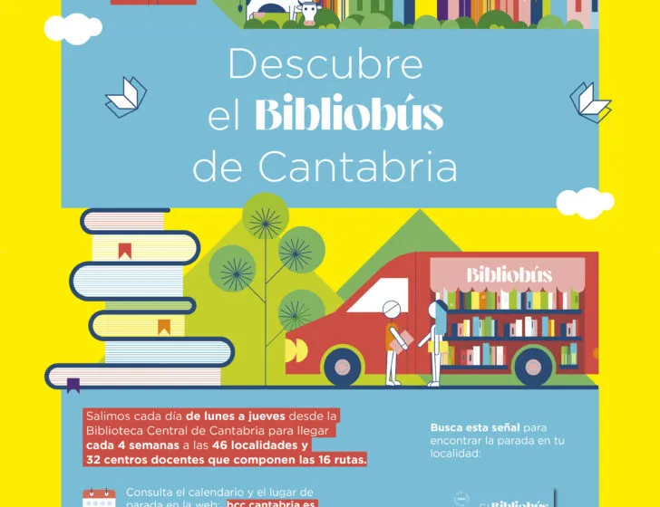  Bibliobús: préstamo de libros, revistas y DVD