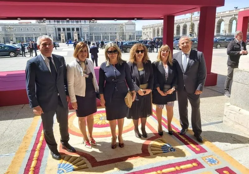  La delegada del Gobierno asiste al acto de conmemoración del Bicentenario de la Policía Nacional presidido por sus Majestades los Reyes
