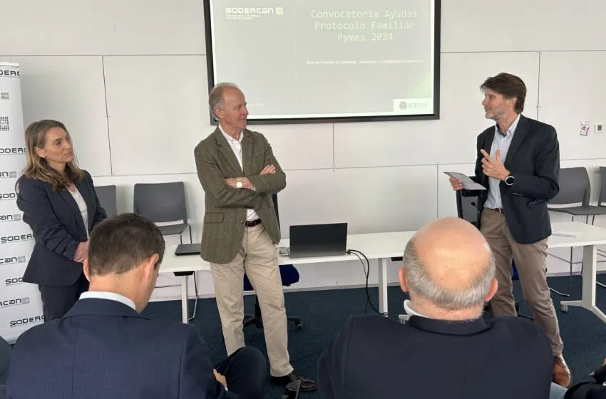  SODERCAN y ACEFAM presentan a las empresas familiares las ayudas para planes de relevo generacional