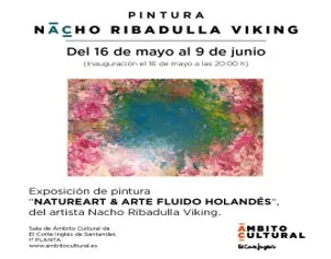  Nacho Ribadulla Viking Inaugura Exposición en Ámbito Cultural Santander
