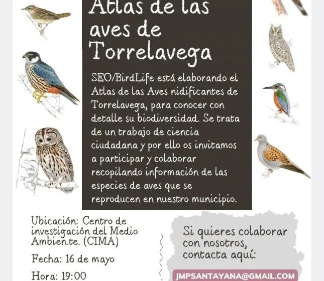 Torrelavega contará con un Atlas de las aves del municipio