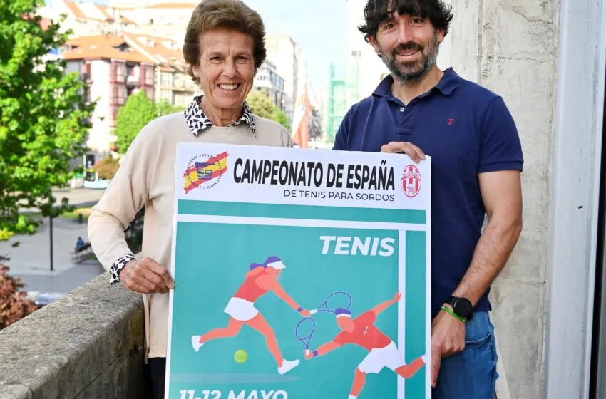  El complejo Ruth Beitia acoge el campeonato de España de tenis para personas sordas