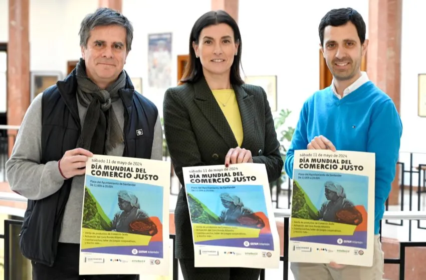  Santander se une al Día del Comercio Justo con un mercadillo, actuaciones, talleres