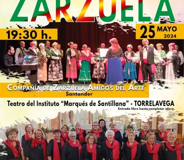  Concierto de zarzuela el 25 de mayo en el IES Marqués de Santillana