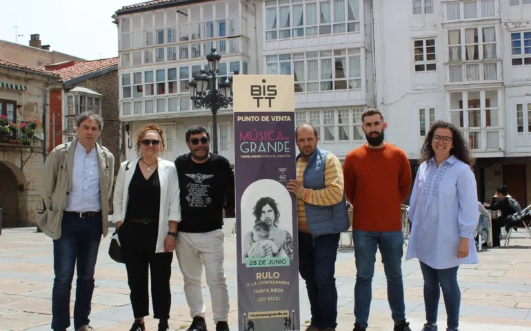  Reinosa se vuelca con el concierto de Rulo en el festival Música en Grande 2024