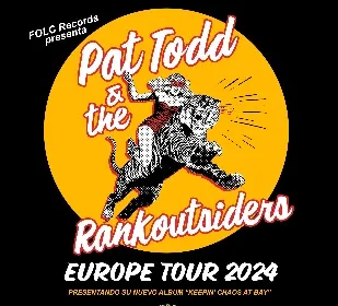  PAT TODD & THE RANKOUTSIDERS este domingo 12 de mayo a las  20:00 horas en  WB LOS PICOS (Liérganes)