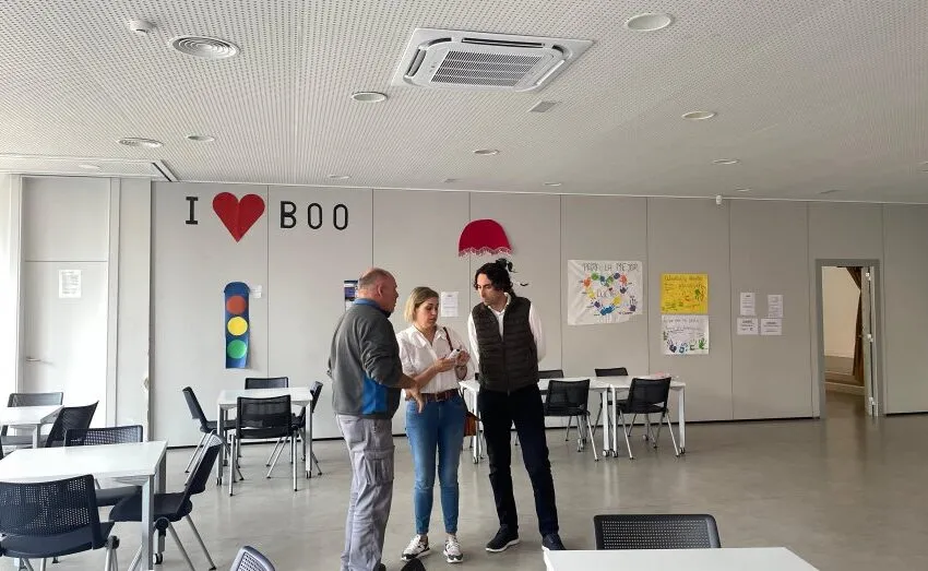  EL CENTRO CÍVICO DE BOO ESTRENA NUEVO SISTEMA DE VENTILACIÓN