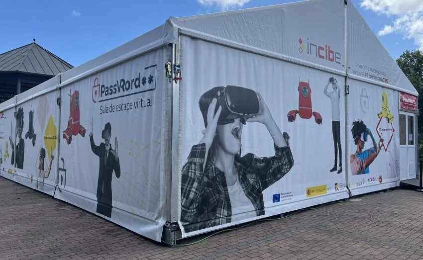  ASTILLERO ACOGE LA CARPA DE DIVULGACIÓN DEL INSTITUTO NACIONAL DE CIBERSEGURIDAD (INCIBE)