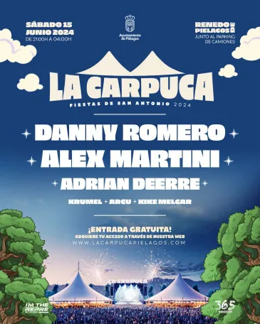 El Ayuntamiento de Piélagos repartirá el próximo lunes las últimas entradas disponibles para el Festival ‘La Carpuca’ entre los vecinos del municipio