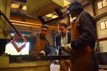  8 jóvenes se capacitan en fabricación mecánica en una Escuela de Formación Profesional Básica organiza por el Ayuntamiento de Piélagos y el Gobierno de Cantabria