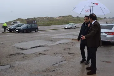 Noticias de Cantabria | El Cántabro | El acceso al Parque Natural de las Dunas de Liencres cerrado desde la madrugada del domingo debido al bacheo de los aparcamientos