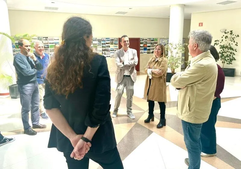 Gómez de Diego asiste a la jornada de puertas abiertas de la AEMET con motivo de la Semana de la Administración Abierta