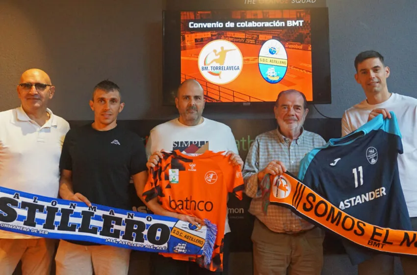  BM Torrelavega y Balonmano Astillero firman un convenio de colaboración