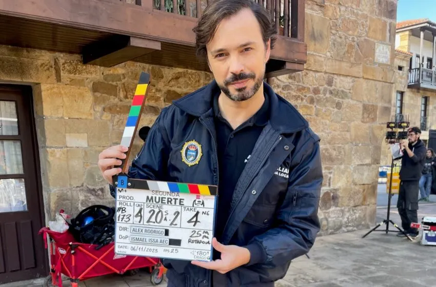  Adrián Alonso, actor cántabro, en la nueva serie de Movistar Plus+