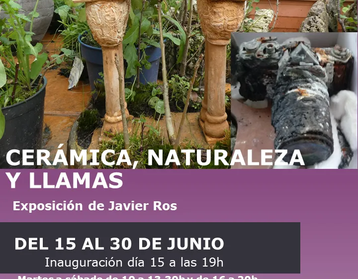  La exposición ‘Cerámica, naturaleza y llamas’ aterriza este sábado en el Museo Jesús Otero